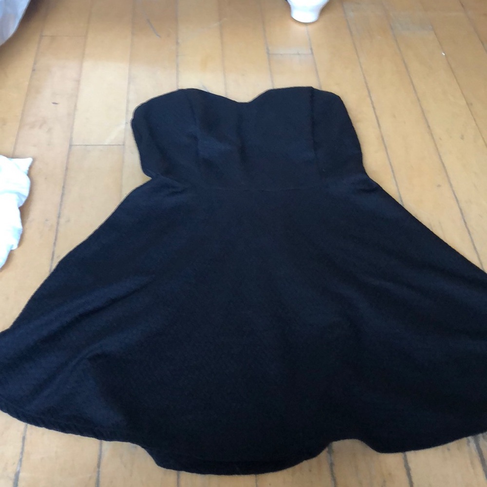 black cocktail dress